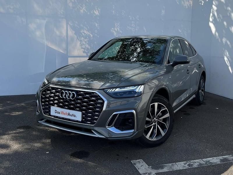 Gri mediumetalic Utilizat 2024 Audi Q5 S-Line SUV | 46.500 EUR (Puțin scump) - Imagine 1/4