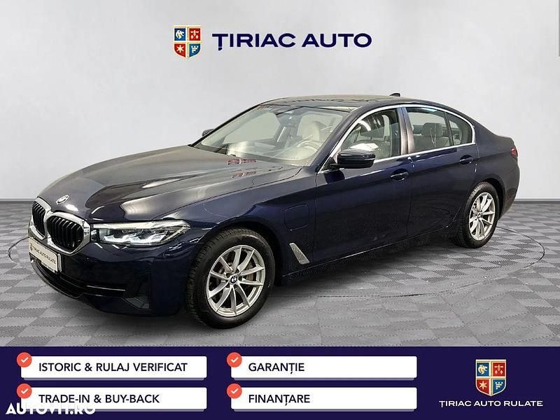 Culoarealbastru Utilizat 2021 BMW 530e Berlinǎ | 35.490 EUR (Puțin scump) - Imagine 1/4