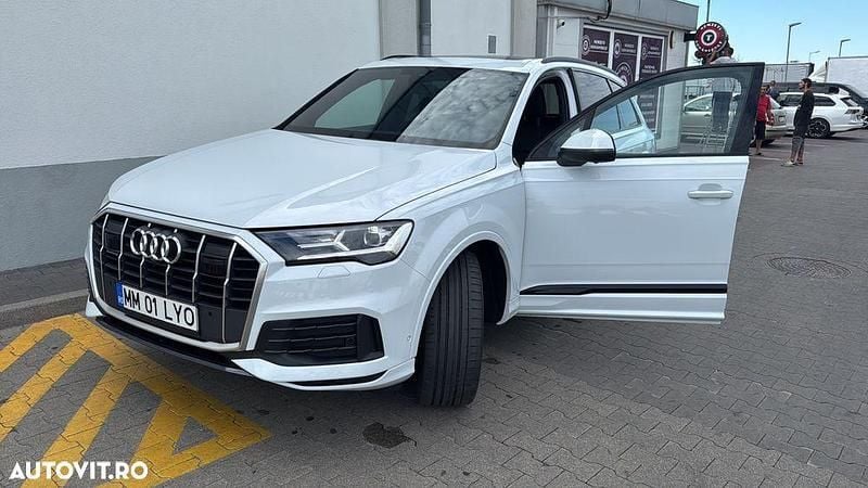 Culoarealb Utilizat 2022 Audi Q7 SUV | 39.900 EUR - Imagine 1/4