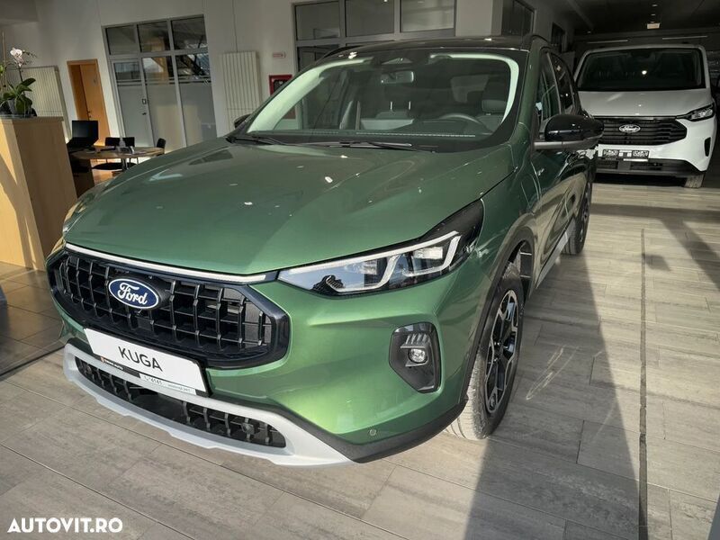 Verde Nouă 2025 Ford Kuga SUV | 37.014 EUR - Imagine 1/4