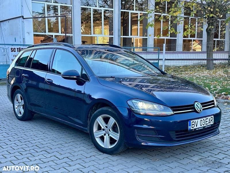 Culoarealbastru Utilizat 2014 VW Golf VII Comfortline Break | 7.990 EUR (Preț bun) - Imagine 1/4