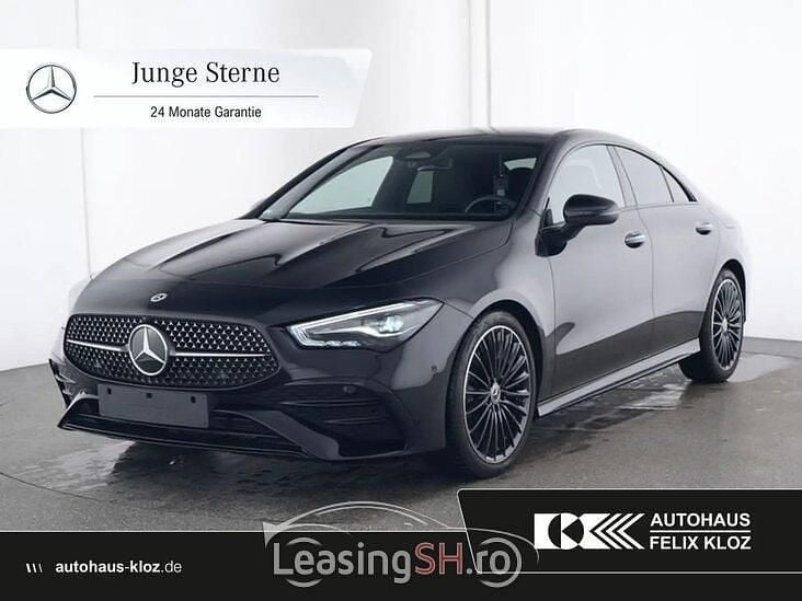 Negru Utilizat 2024 Mercedes CLA200 AMG | 47.088 EUR (Scump) - Imagine 1/4