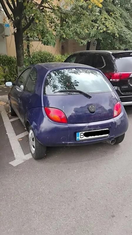 Second-hand Ford Ka 44 CP (32 kW) 2001 Albastru Hatchback