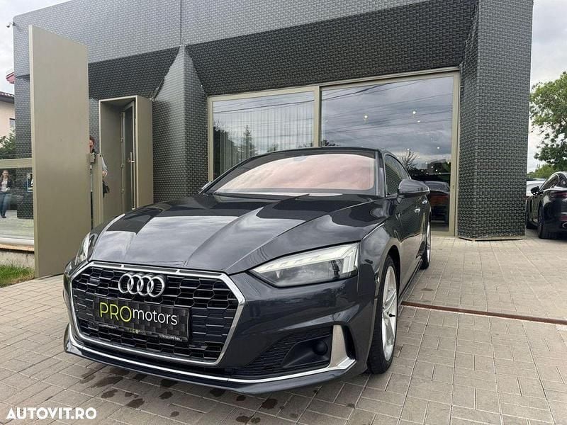 Gri Utilizat 2021 Audi A5 Coupe | 32.000 EUR (Scump) - Imagine 1/4