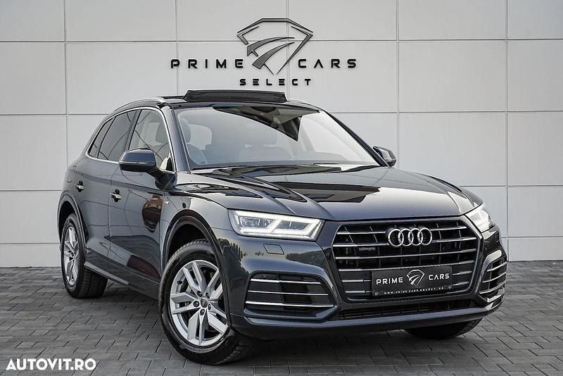 Gri Utilizat 2020 Audi Q5 S-Line SUV | 27.987 EUR (Preț bun) - Imagine 1/4