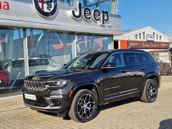 Negru Nouă 2025 Jeep Grand Cherokee Summit SUV | 89.274 EUR - Imagine 1/4