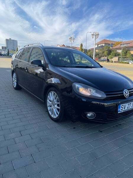 Negru Utilizat 2013 VW Golf VI Match Break | 7.000 EUR (Preț OK) - Imagine 1/4