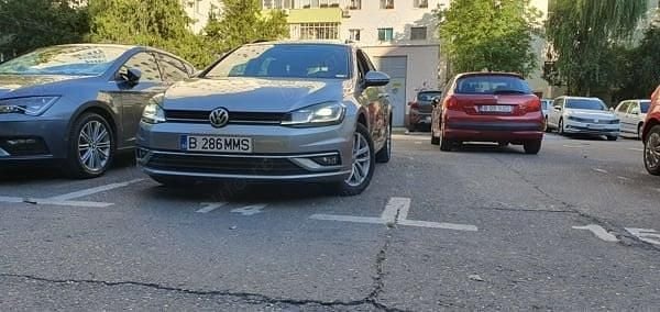 Gri Utilizat 2020 VW Golf VII Break | 15.399 EUR (Preț OK) - Imagine 1/4