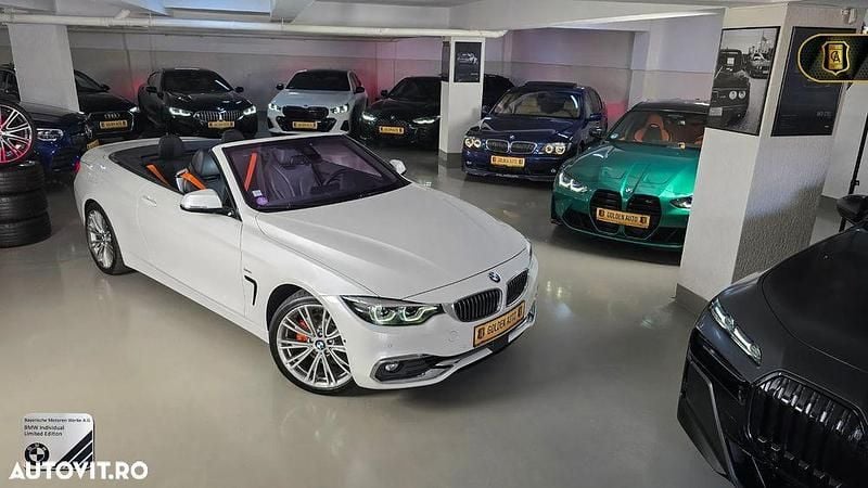 Alb Utilizat 2018 BMW 430 Cabriolet Luxury Line Cabrio | 26.999 EUR - Imagine 1/4