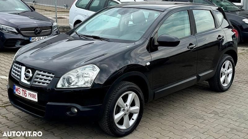 Second-hand Nissan Qashqai 106 CP (77 kW) 2009 Culoarenegru SUV