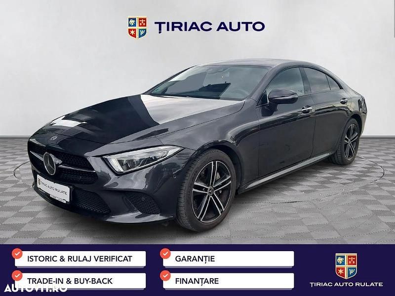 Culoarenegru Utilizat 2019 Mercedes CLS450 Coupe | 39.900 EUR (Preț bun) - Imagine 1/4
