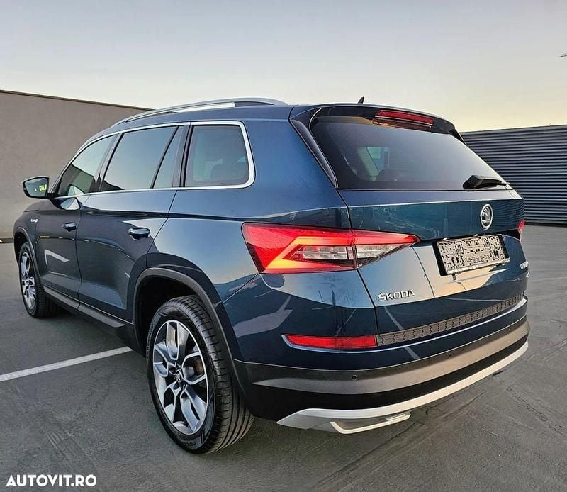 Second-hand Skoda Kodiaq 150 CP (110 kW) 2018 Culoarealbastru SUV