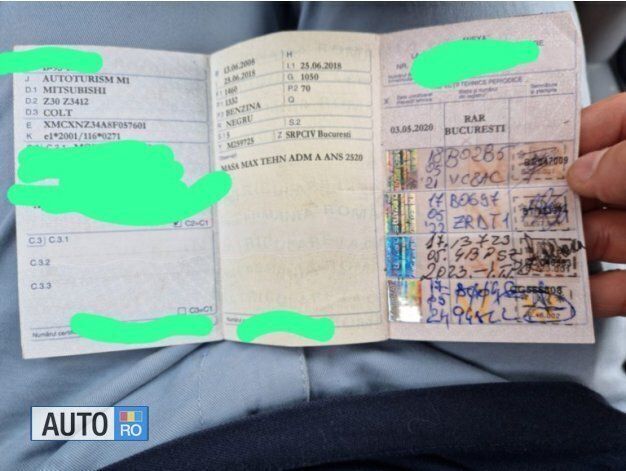 Second-hand Mitsubishi Colt 95 CP (69 kW) 2008 Negru Berlinǎ