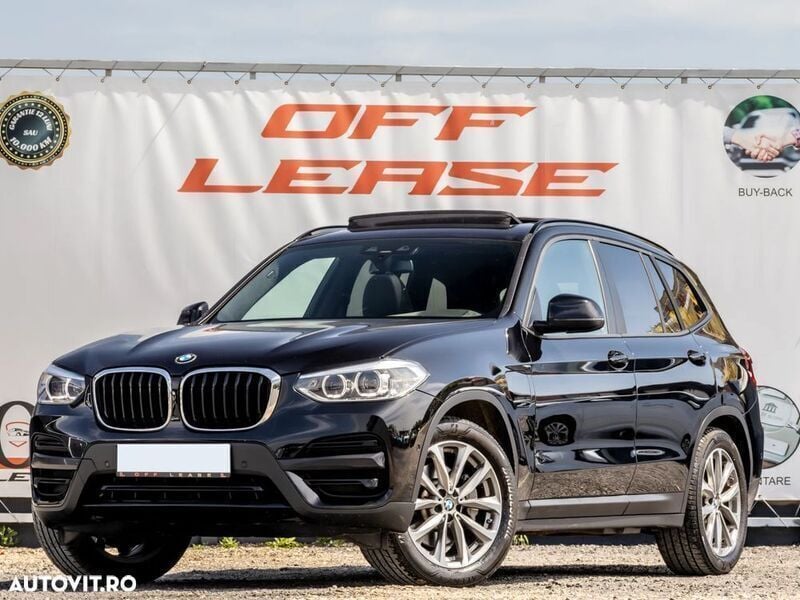 Negru Utilizat 2020 BMW X3 Advantage SUV | 29.499 EUR (Preț OK) - Imagine 1/4