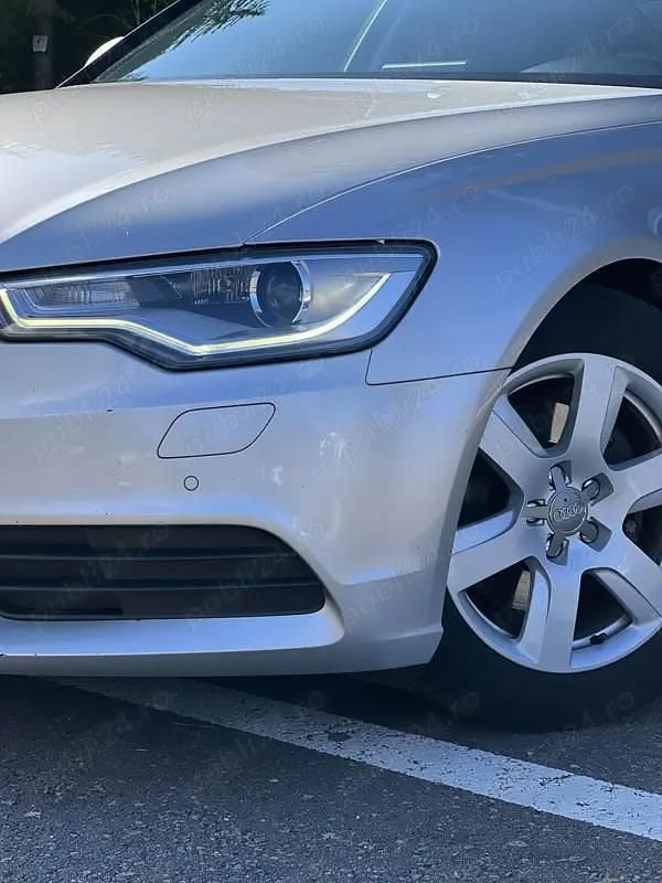 Second-hand Audi A6 177 CP (130 kW) 2014 Argintiu Berlinǎ