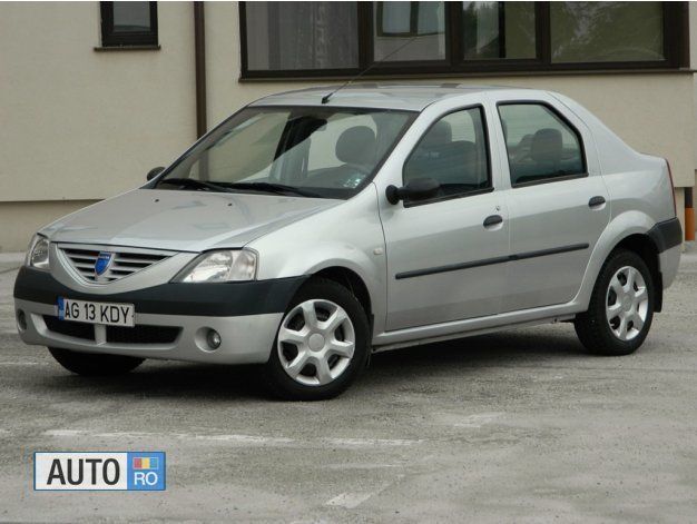 Gri Utilizat 2007 Dacia Logan Berlinǎ | 2.350 EUR (Preț OK) - Imagine 1/4