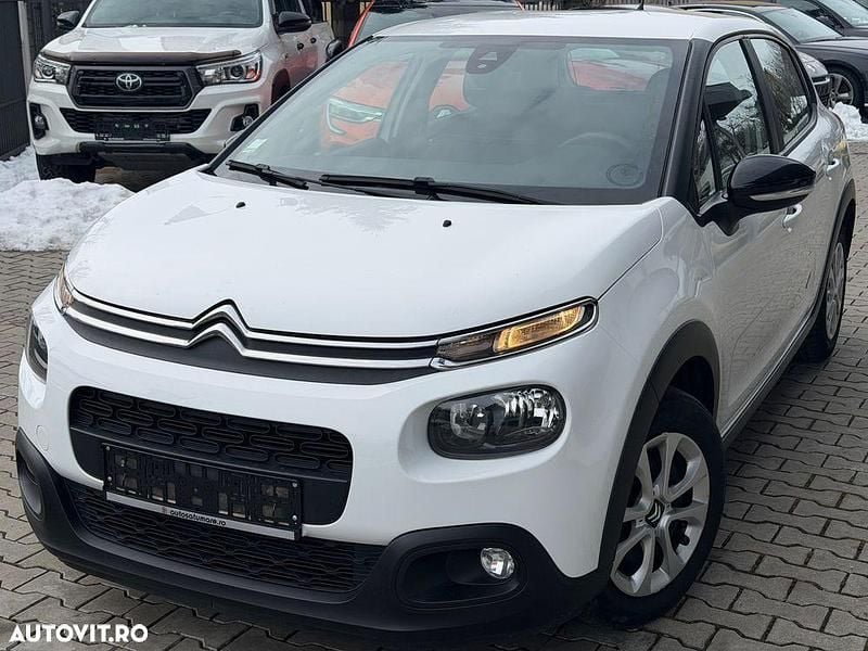Culoarealb Utilizat 2019 Citroën C3 Shine | 7.490 EUR (Preț OK) - Imagine 1/4