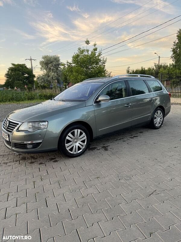 Verde Utilizat 2009 VW Passat Highline Break | 3.750 EUR (Preț OK) - Imagine 1/4