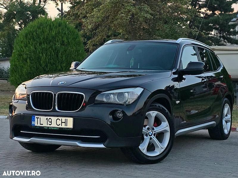 Negru Utilizat 2012 BMW X1 Sport Line SUV | 6.999 EUR (Preț bun) - Imagine 1/4