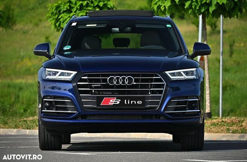 Albastru Utilizat 2020 Audi Q5 Business SUV | 26.999 EUR (Preț OK) - Imagine 1/4
