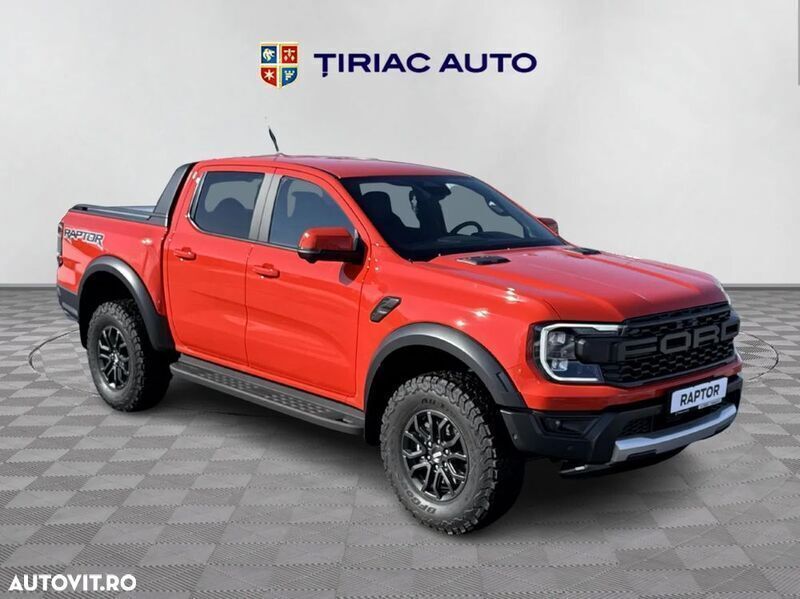 Portocaliu Nouă 2024 Ford Ranger Raptor Pickup | 73.193 EUR - Imagine 1/4
