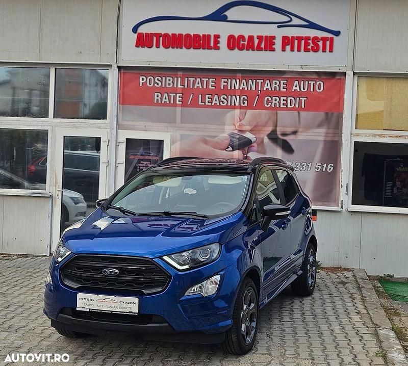 Second-hand Ford Ecosport ST-Line 125 CP (91 kW) 2019 Culoarealbastru SUV