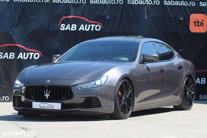 Gri Utilizat 2014 Maserati Ghibli Coupe | 26.499 EUR - Imagine 1/4