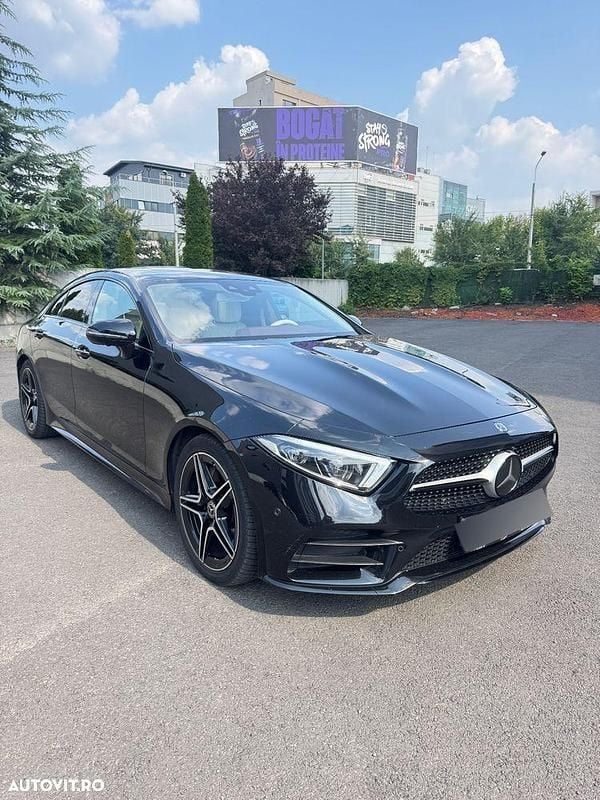 Culoarenegru Utilizat 2019 Mercedes CLS350 AMG line Hatchback | 43.500 EUR - Imagine 1/4