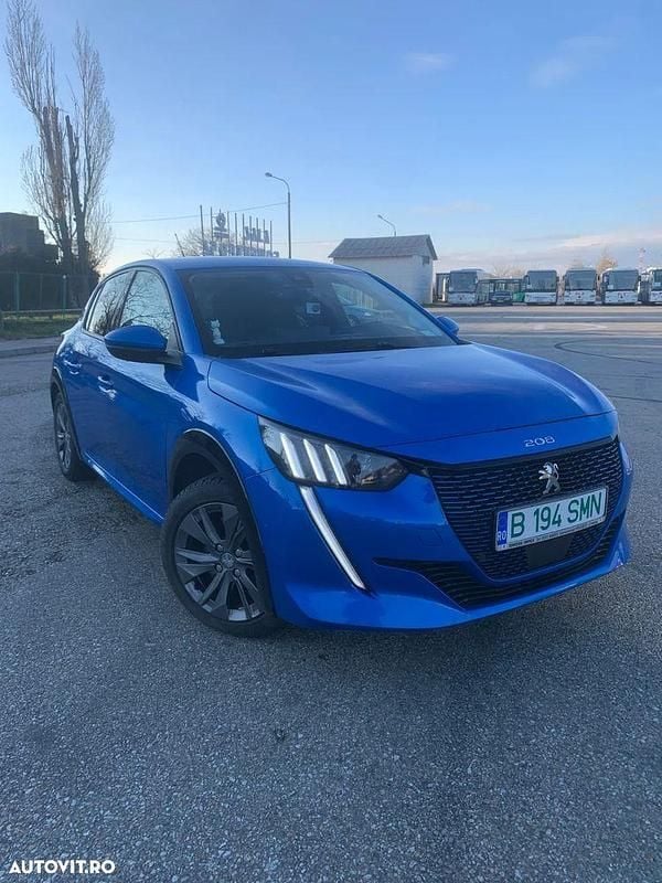 Albastru Utilizat 2020 Peugeot e-208 Allure Hatchback | 13.299 EUR - Imagine 1/4