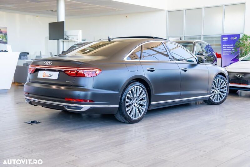 Second-hand Audi A8 340 CP (250 kW) 2018 Negru Berlinǎ