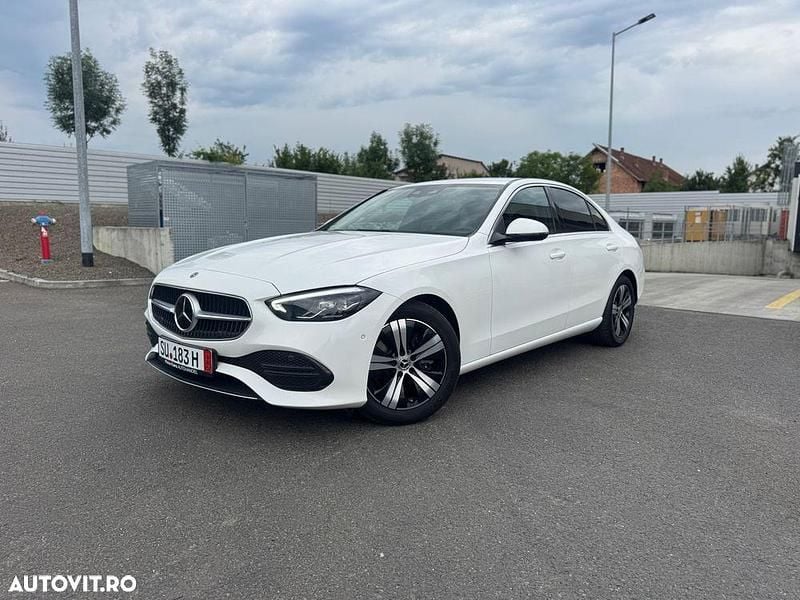Alb Utilizat 2022 Mercedes C220 Break | 29.000 EUR (Super Preț) - Imagine 1/4
