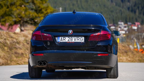 Second-hand BMW 525 Comfort Edition 218 CP (160 kW) 2014 Negru Berlinǎ