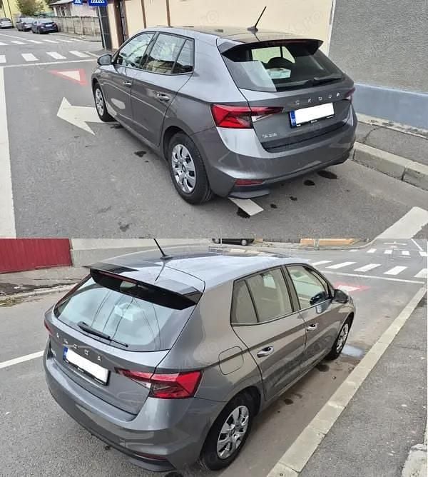 Gri Utilizat 2022 Skoda Fabia Ambition Hatchback | 12.900 EUR (Preț OK) - Imagine 1/4