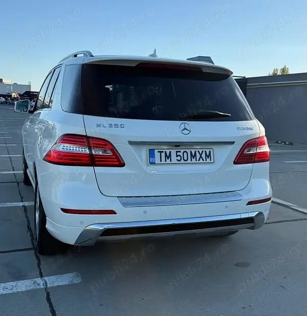 Second-hand Mercedes ML350 258 CP (189 kW) 2014 Alb SUV