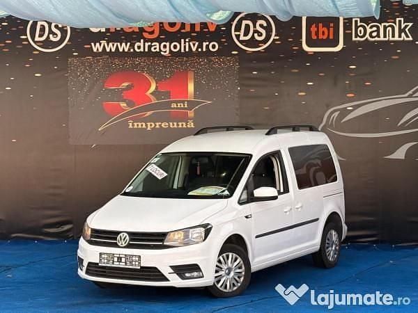 Alb Utilizat 2016 VW Caddy Monovolum | 11.999 EUR (Puțin scump) - Imagine 1/4