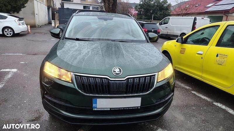 Second-hand Skoda Karoq 149 CP (109 kW) 2020 Culoareverde SUV