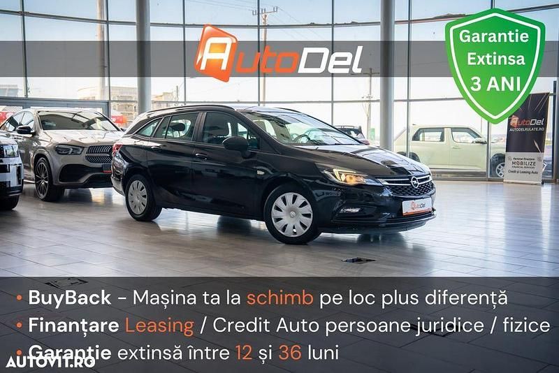 Culoarenegru Utilizat 2017 Opel Astra Break | 7.750 EUR (Preț OK) - Imagine 1/4