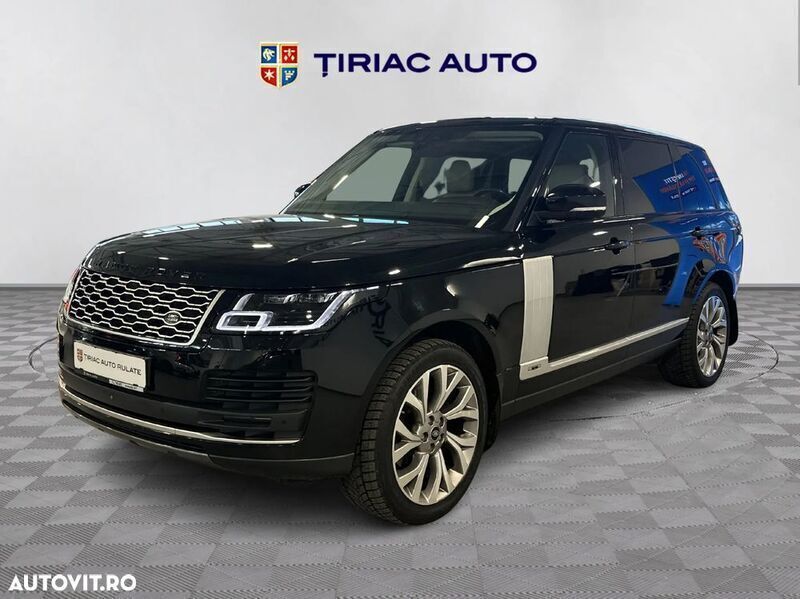 Negru Utilizat 2018 Land Rover Range Rover SUV | 38.900 EUR (Super Preț) - Imagine 1/4