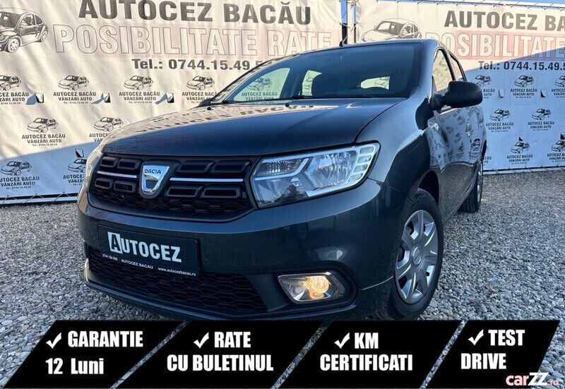 Gri Utilizat 2018 Dacia Sandero Hatchback | 6.950 EUR (Preț OK) - Imagine 1/4