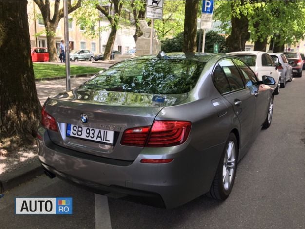 Second-hand BMW 520 190 CP (139 kW) 2014 Gri Berlinǎ