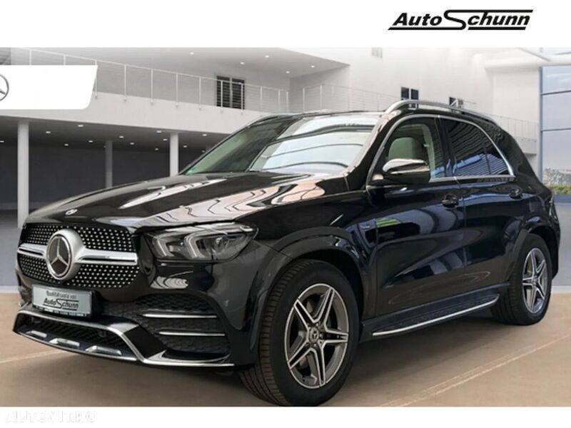 Negru Utilizat 2021 Mercedes GLE350e AMG line SUV | 60.678 EUR (Puțin scump) - Imagine 1/4