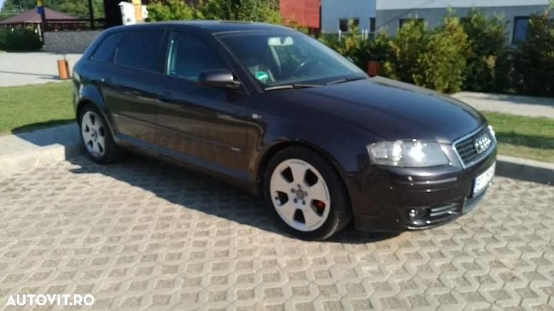 Culoarenegru Utilizat 2005 Audi A3 Sportback Ambiente Hatchback | 3.500 EUR (Preț OK) - Imagine 1/4