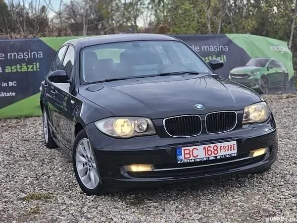 Negru Utilizat 2007 BMW 116 Hatchback | 3.450 EUR (Preț OK) - Imagine 1/4