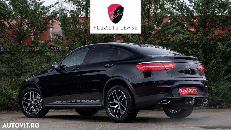 Second-hand Mercedes GLC220 AMG line 170 CP (125 kW) 2018 Culoarenegru Coupe
