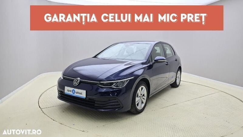 Albastru Utilizat 2020 VW Golf VIII Life Hatchback | 17.450 EUR (Preț OK) - Imagine 1/4