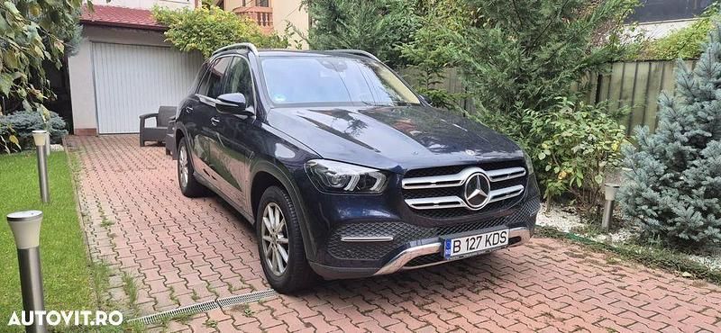 Culoarealbastru Utilizat 2019 Mercedes GLE300 SUV | 49.500 EUR (Preț OK) - Imagine 1/4