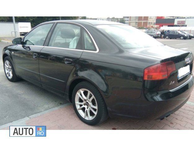 Negru Utilizat 2007 Audi A4 Berlinǎ | 6.599 EUR - Imagine 1/4