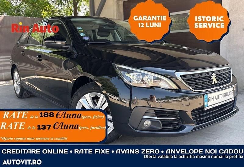 Culoarenegru Utilizat 2019 Peugeot 308 Active Break | 7.990 EUR (Preț OK) - Imagine 1/4