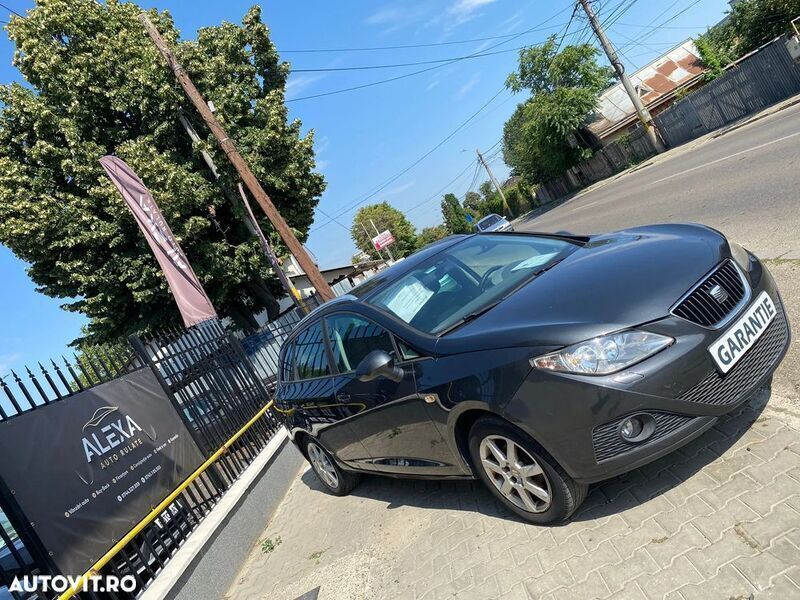 Negru Utilizat 2010 Seat Ibiza ST Ecomotive Break | 2.399 EUR (Preț bun) - Imagine 1/4