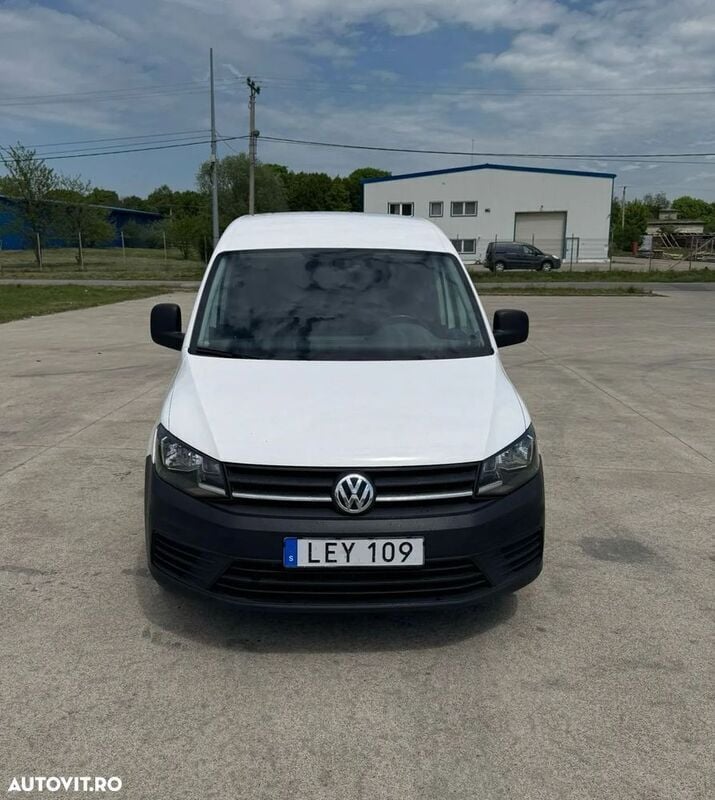 Second-hand VW Caddy 102 CP (75 kW) 2017 Alb Monovolum